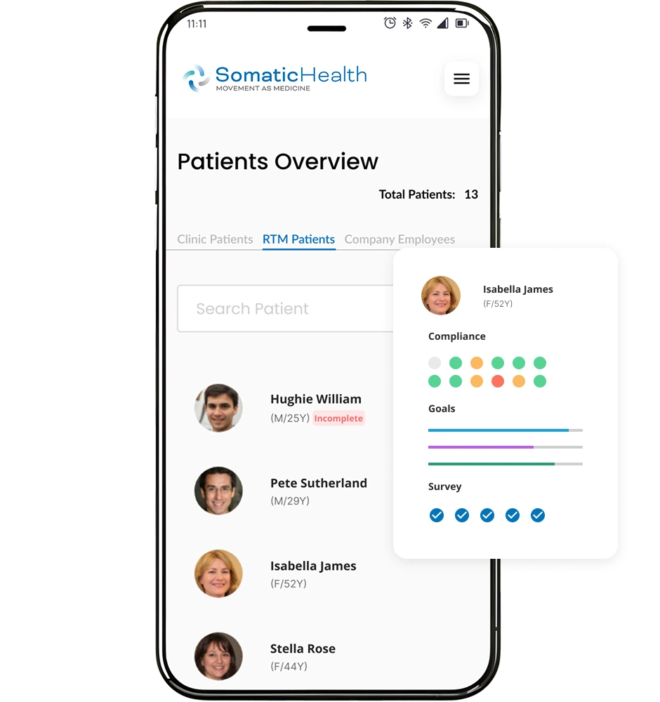 Remote Therapeutic Monitoring